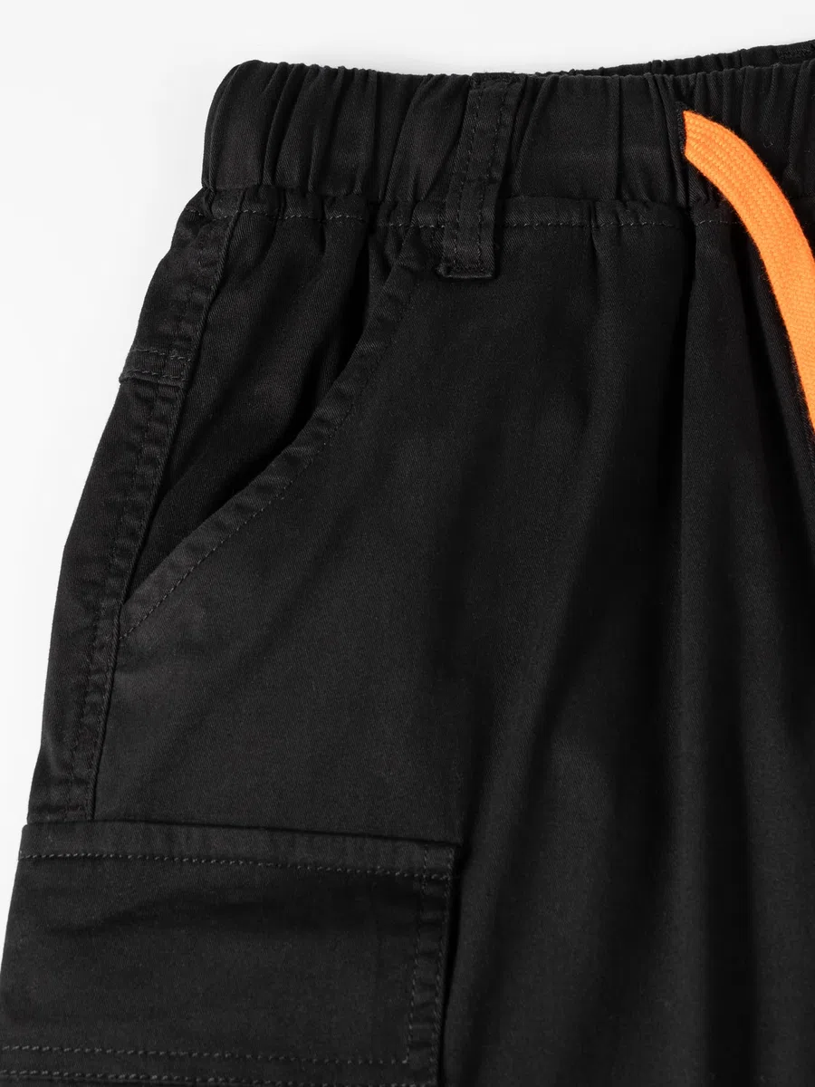YoungSoul Pantaloncini Cargo Ragazzo Bermuda Bambino Elastico in Vita