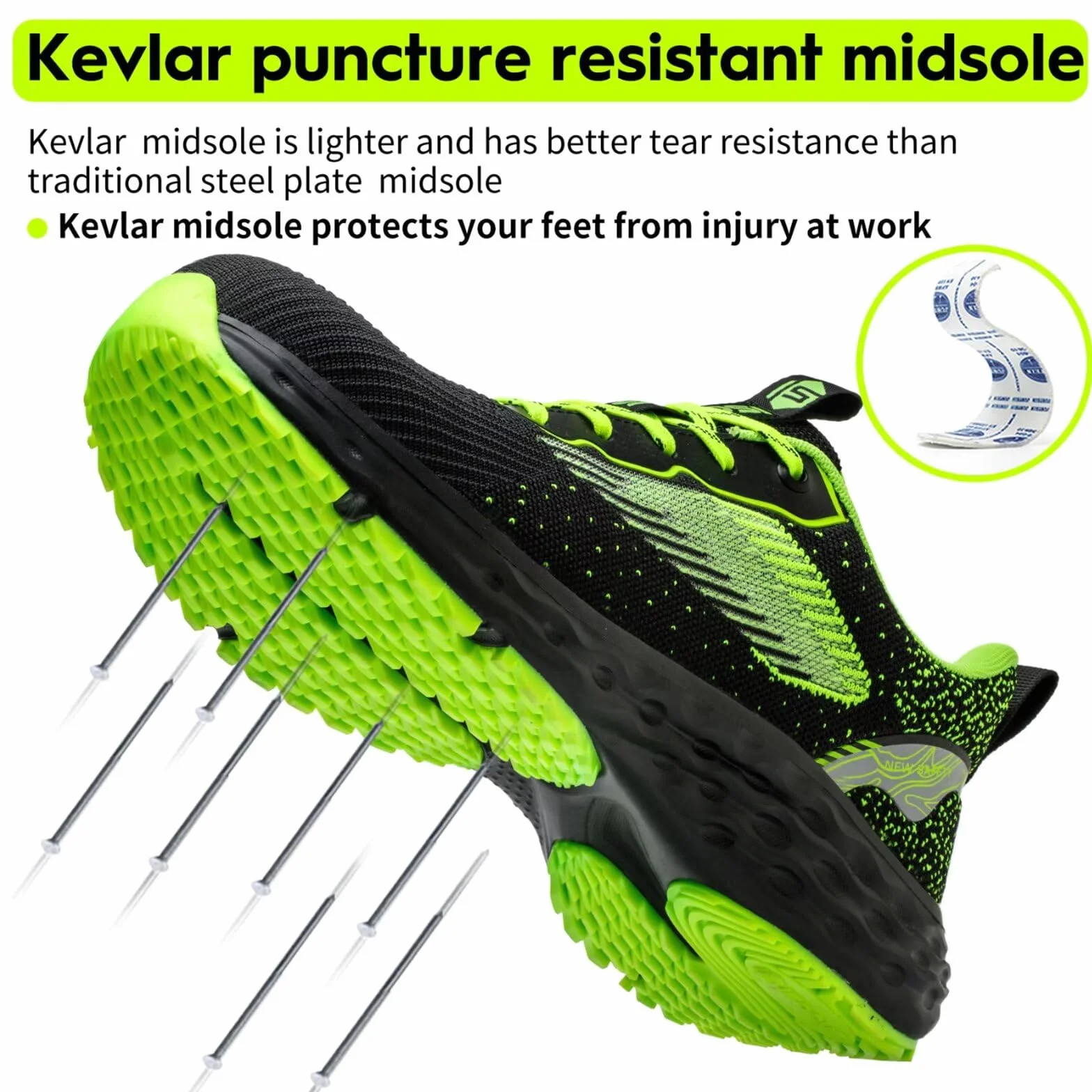 Scarpe Antinfortunistiche Uomo Donna Scarpe da Lavoro Leggere con Punta in Acciaio Scarpe Sicurezza Traspiranti Comode