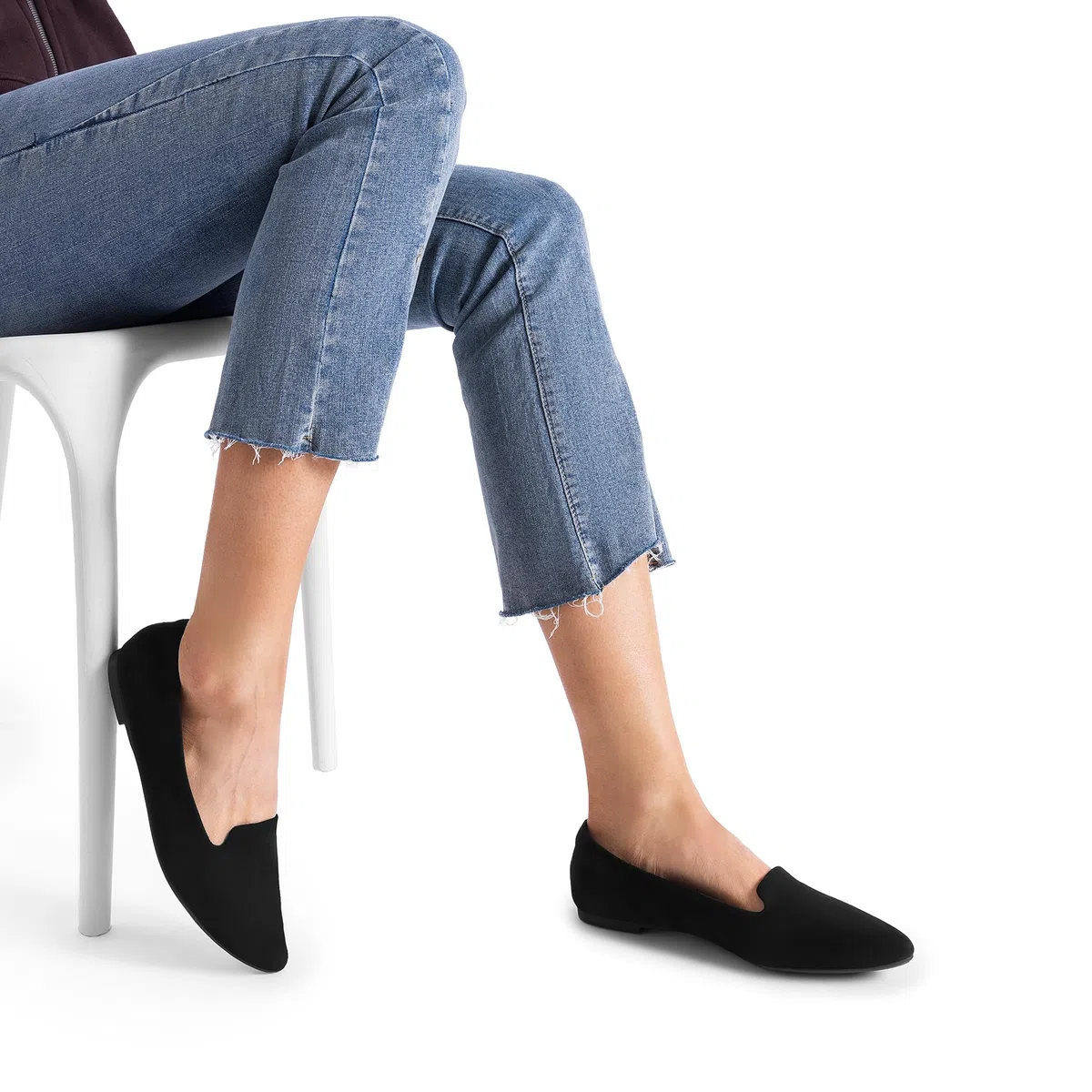 DREAM PAIRS Ballerine a Punta da Donna, Scarpe Tradizionali Morbide Slip-On per Lavoro Viaggi e Uso Quotidiano
