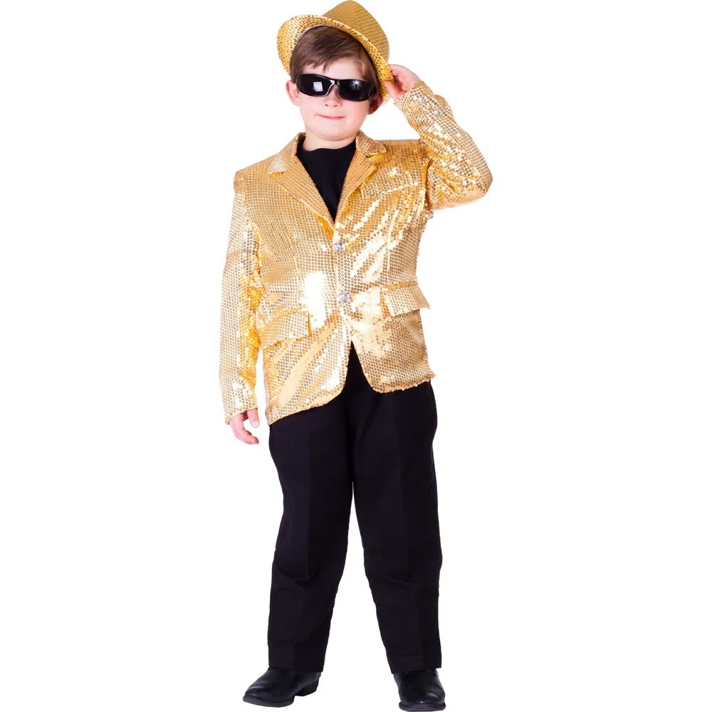 Dress Up America Giacca con paillettes completamente foderata per bambini