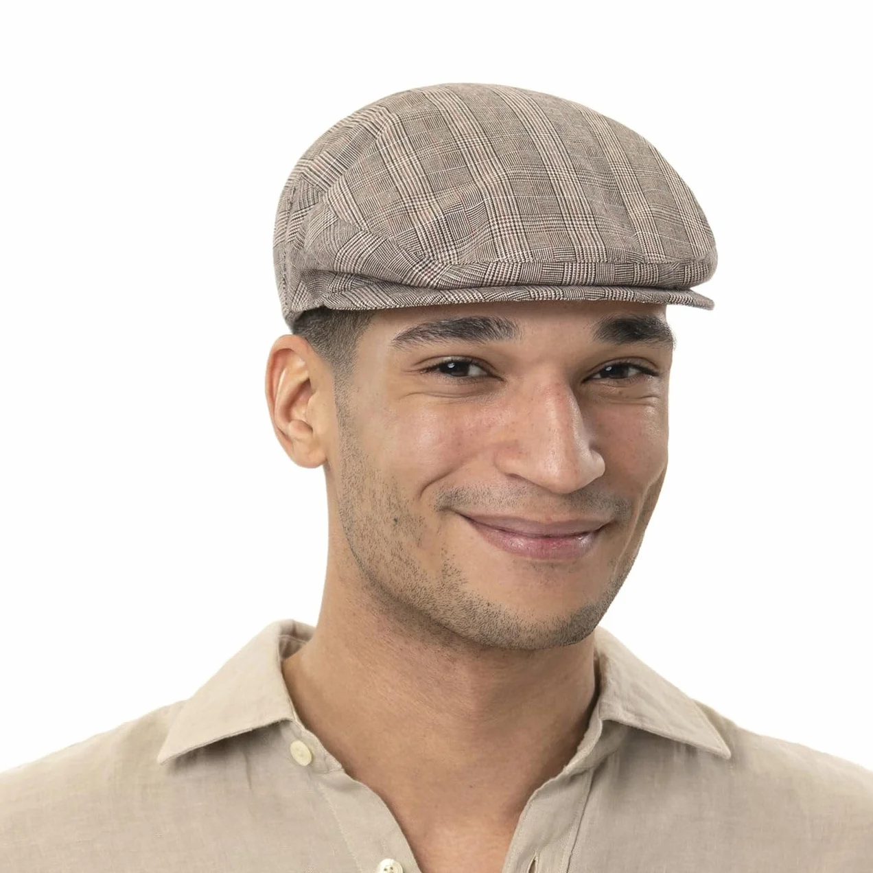 CAPPELLISHOP Devron Coppola a Quadri Prodotto in Italia Uomo Primavera Estate
