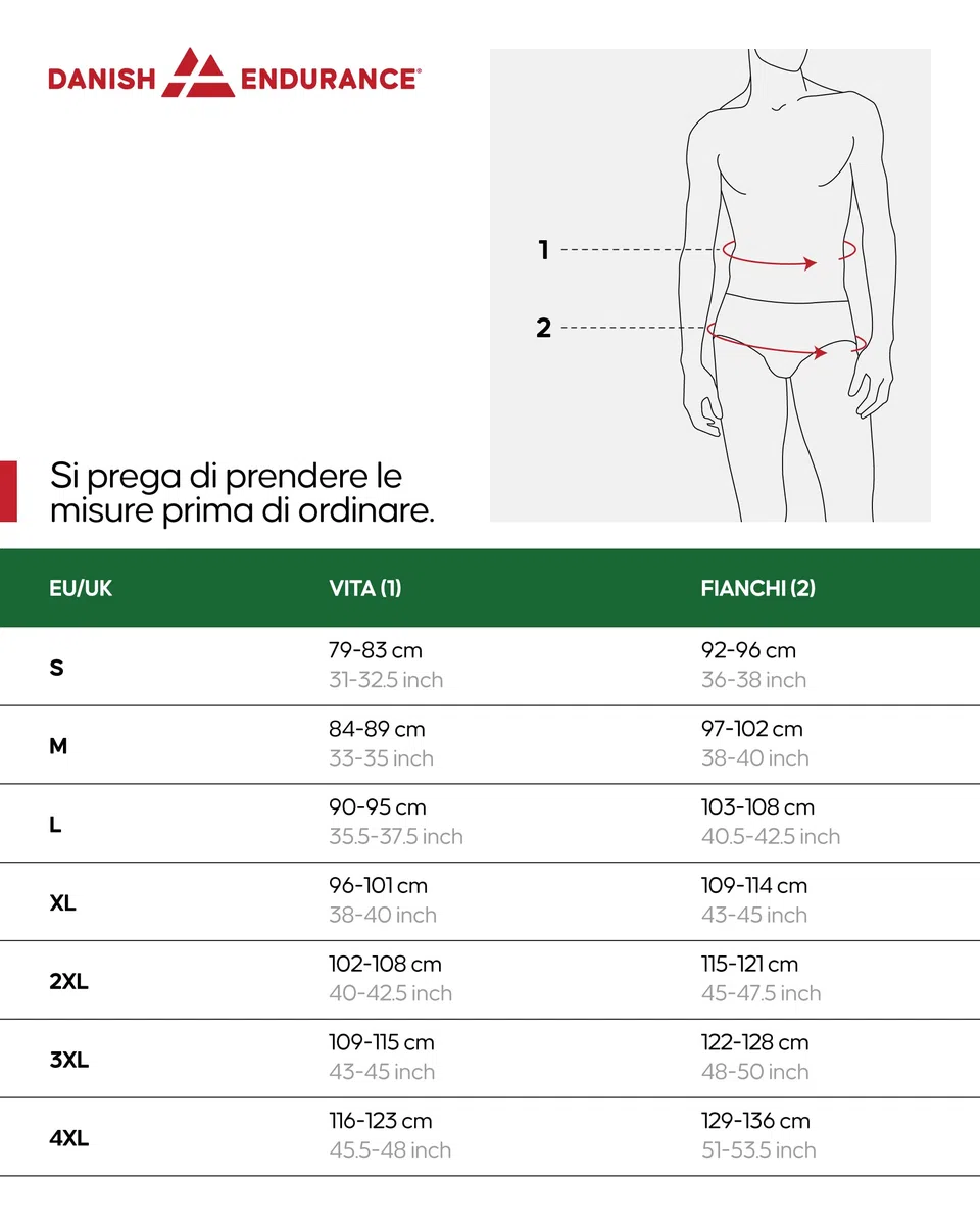 DANISH ENDURANCE Boxer Uomo Lunghi in bambù Ultra Morbido, Mutande Boxer a Pantaloncino in Bamboo, Comodi e Traspiranti, 3 o 6 Paia