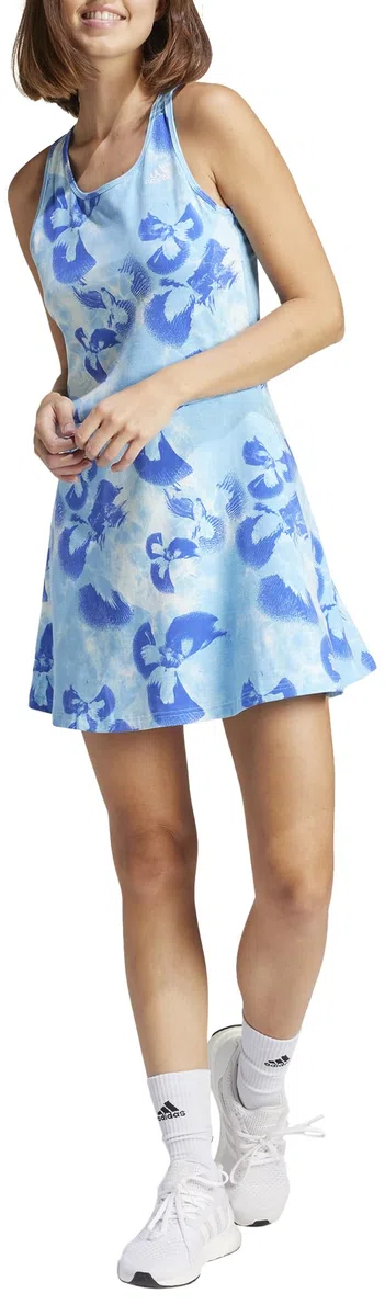 adidas Floral Graphic Single Jersey Dress Vestito Donna