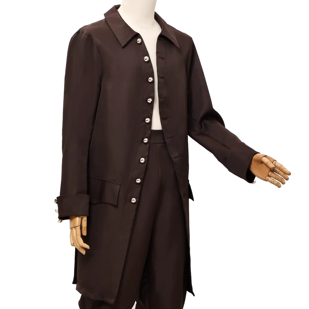 BLESSUME Colonial Men's Coat cappotto Uomo (Pacco da 1)