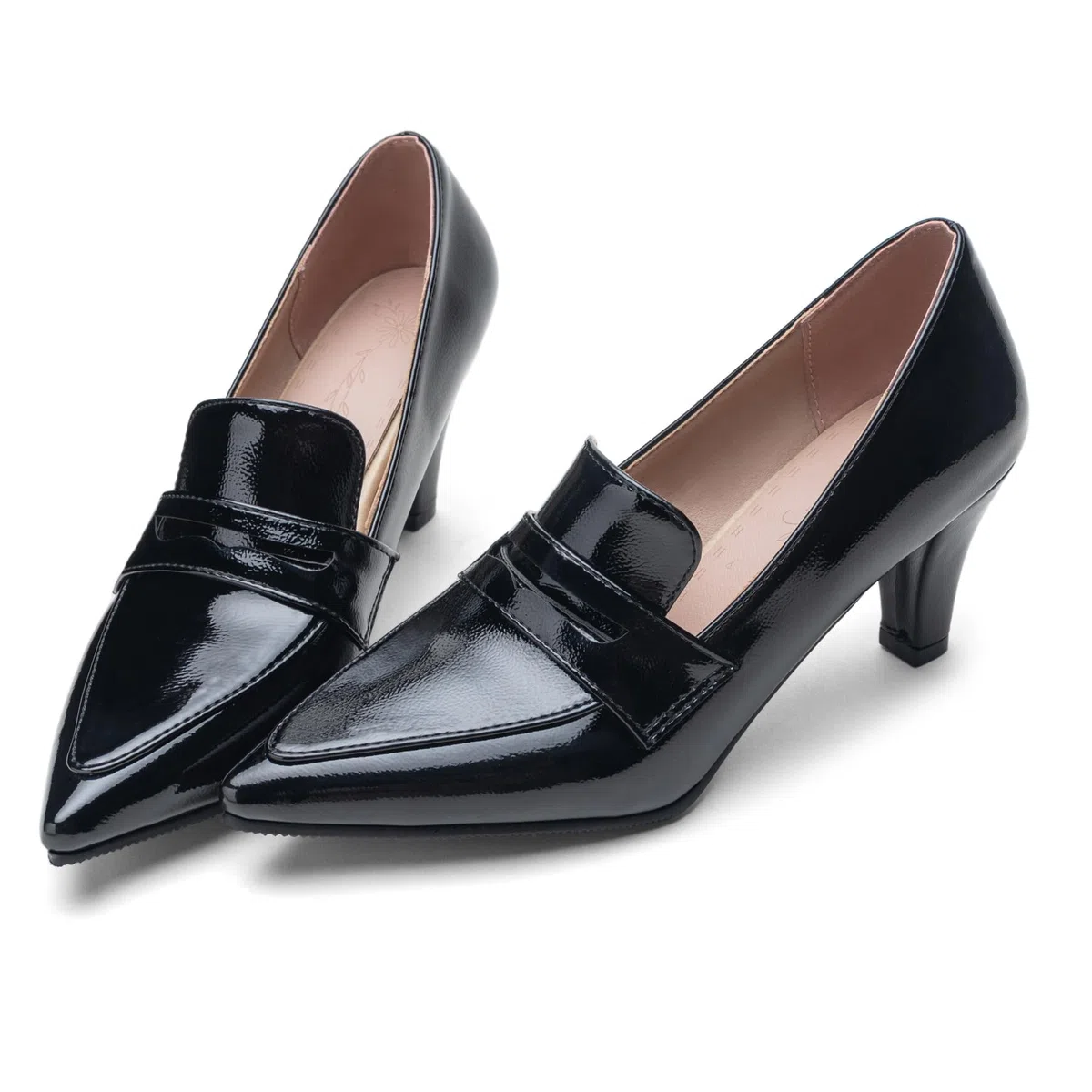Gicoiz Ufficio Tacco a Spillos Vernice Donna Loafer
