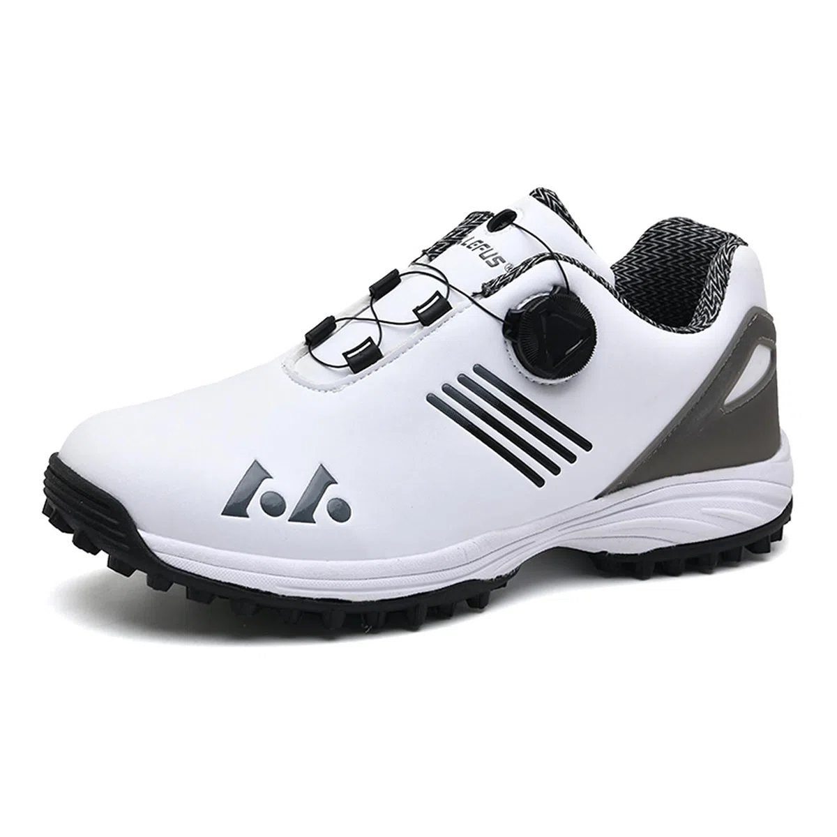 BLBK Scarpe da golf impermeabili da uomo con sistema in pizzo