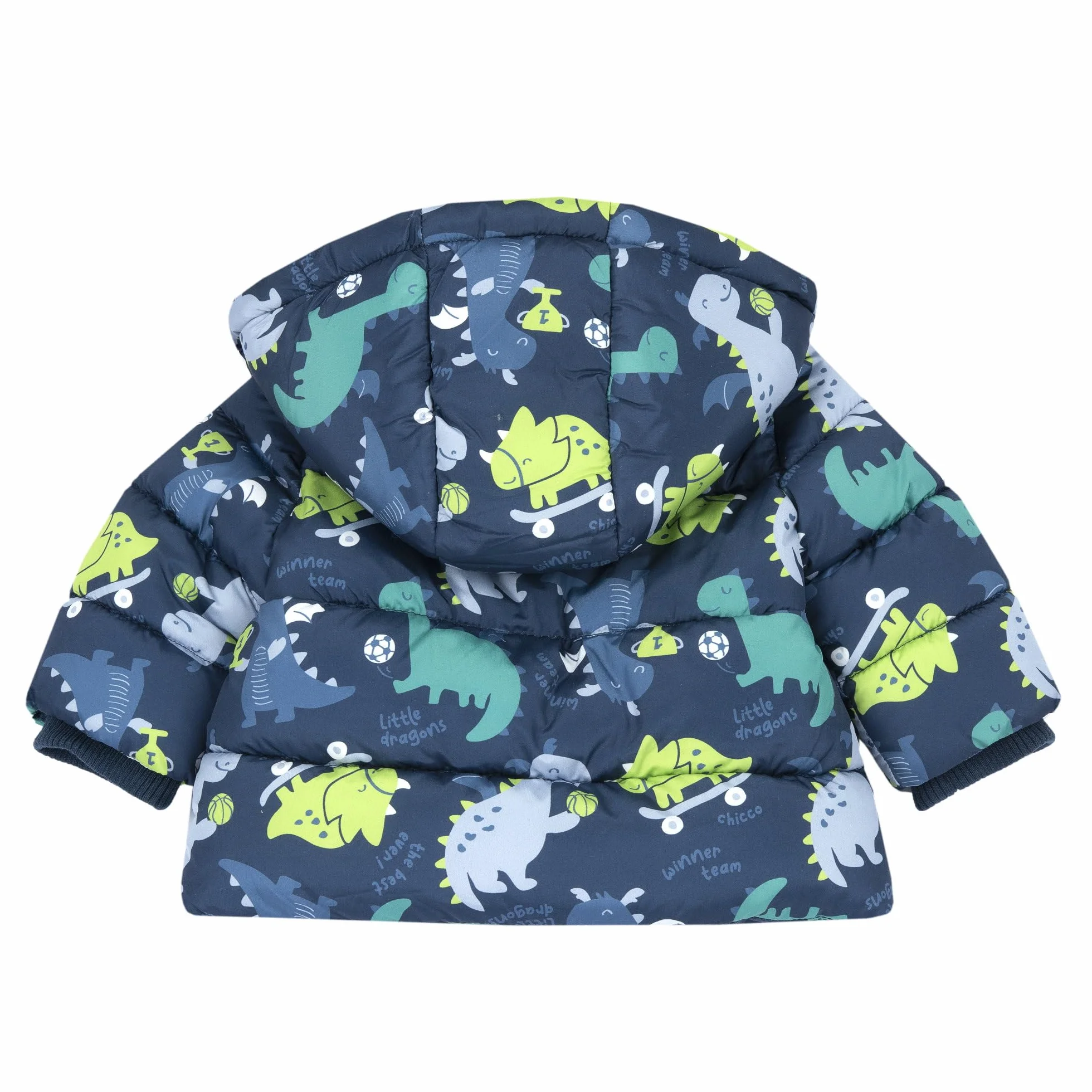 Chicco, Giubbotto Neonato e Neonata in Caldo e Morbido Tessuto, con Cappuccio e Pratica Chiusura, Lavabile in Lavatrice, Abbigliamento Bambino e Bambina, Designed in Italy