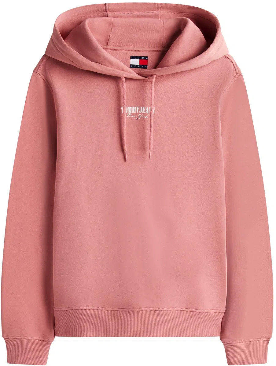 Tommy Jeans Tjw Reg Ess Logo 2 Hoodie Ext Dw0dw20943 Felpa con Cappuccio Donna (Pacco da 1)