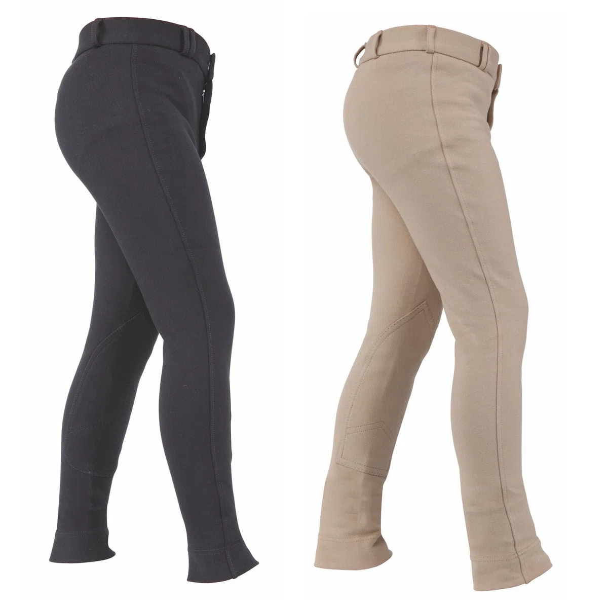Wessex Shires - Pantaloni da equitazione, colore: Beige