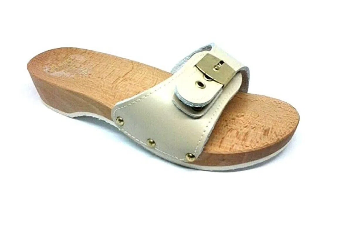 M.a.u.r.i. Zoccolo in Legno Donna