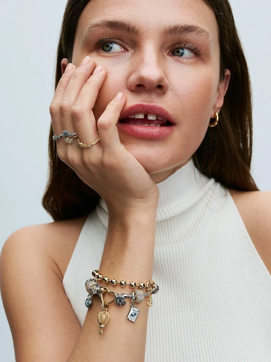 PANDORA ME - Collezione charm placcati in oro 14k