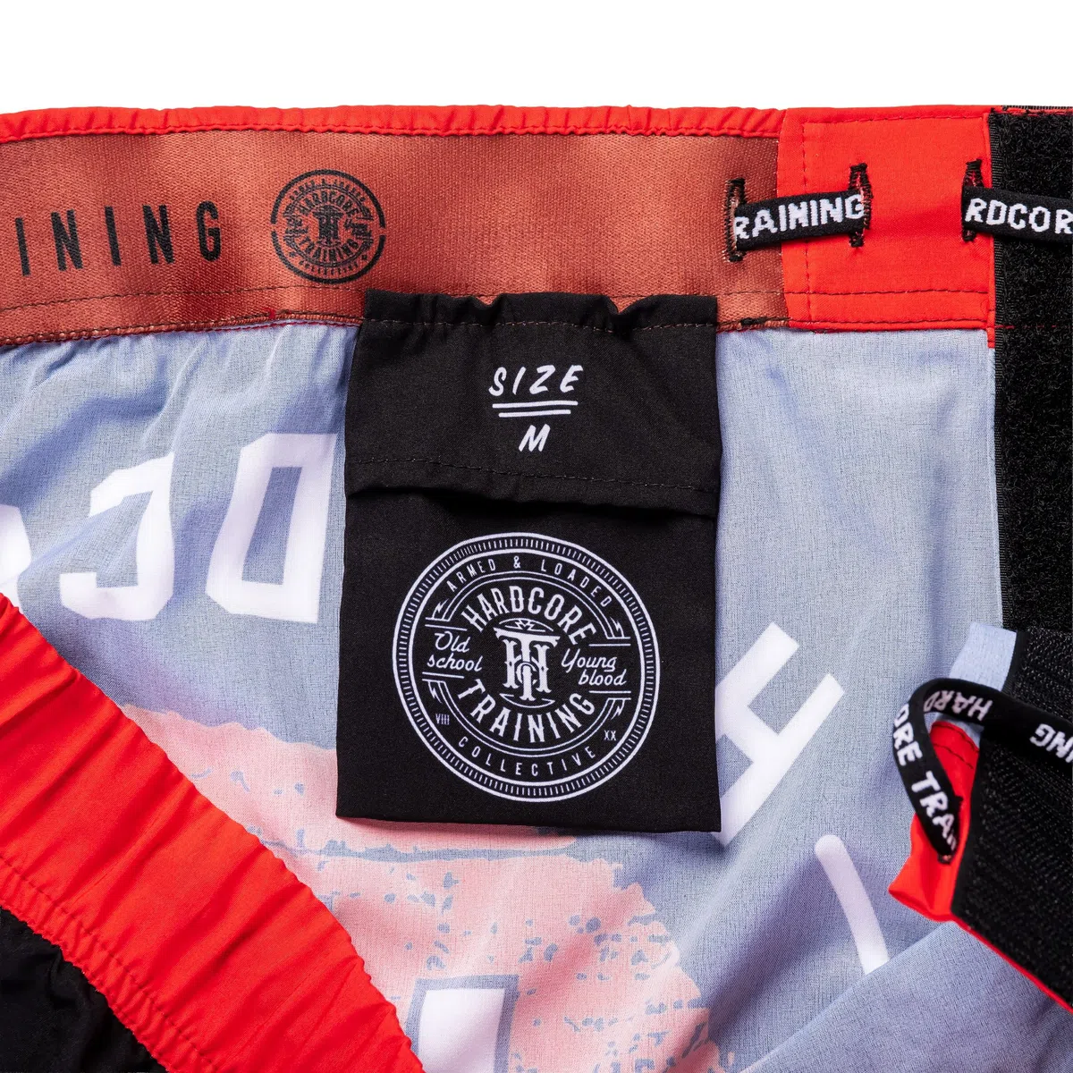 Hardcore Training Japan Tiger Fight Shorts Uomo Pantaloncini da Combattimento Arti Marziali MMA BJJ Boxe Muay Thai Grappling Fitness No Gi