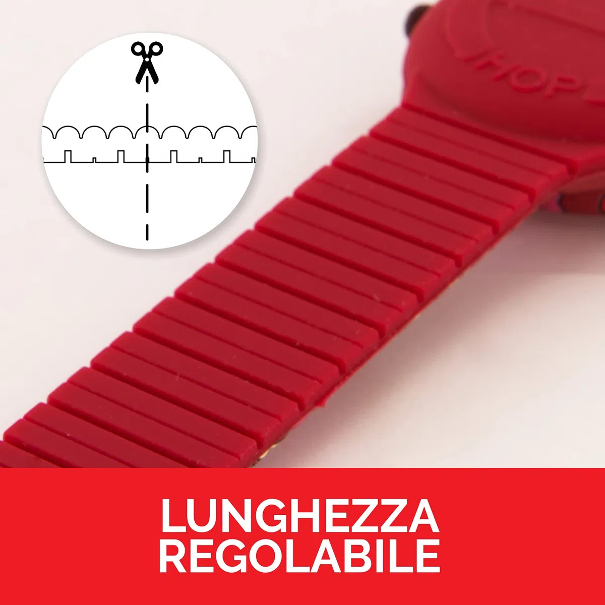 HIP HOP Orologio Bambina, Collezione KIDS FUN, Movimento Quarzo Analogico, Resistente all'acqua fino a 50 metri, Cinturino in Silicone Stampato, Lunghezza regolabile, Idee regalo Bambina