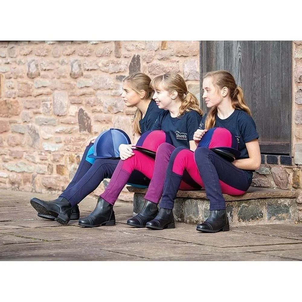 Shires, pantaloni da donna alla cavallerizza bicolore.