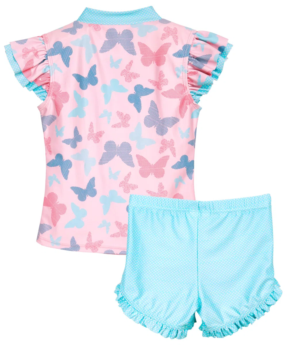 Playshoes Zweiteiler Set di Costume a Maglietta Bambine e Ragazze