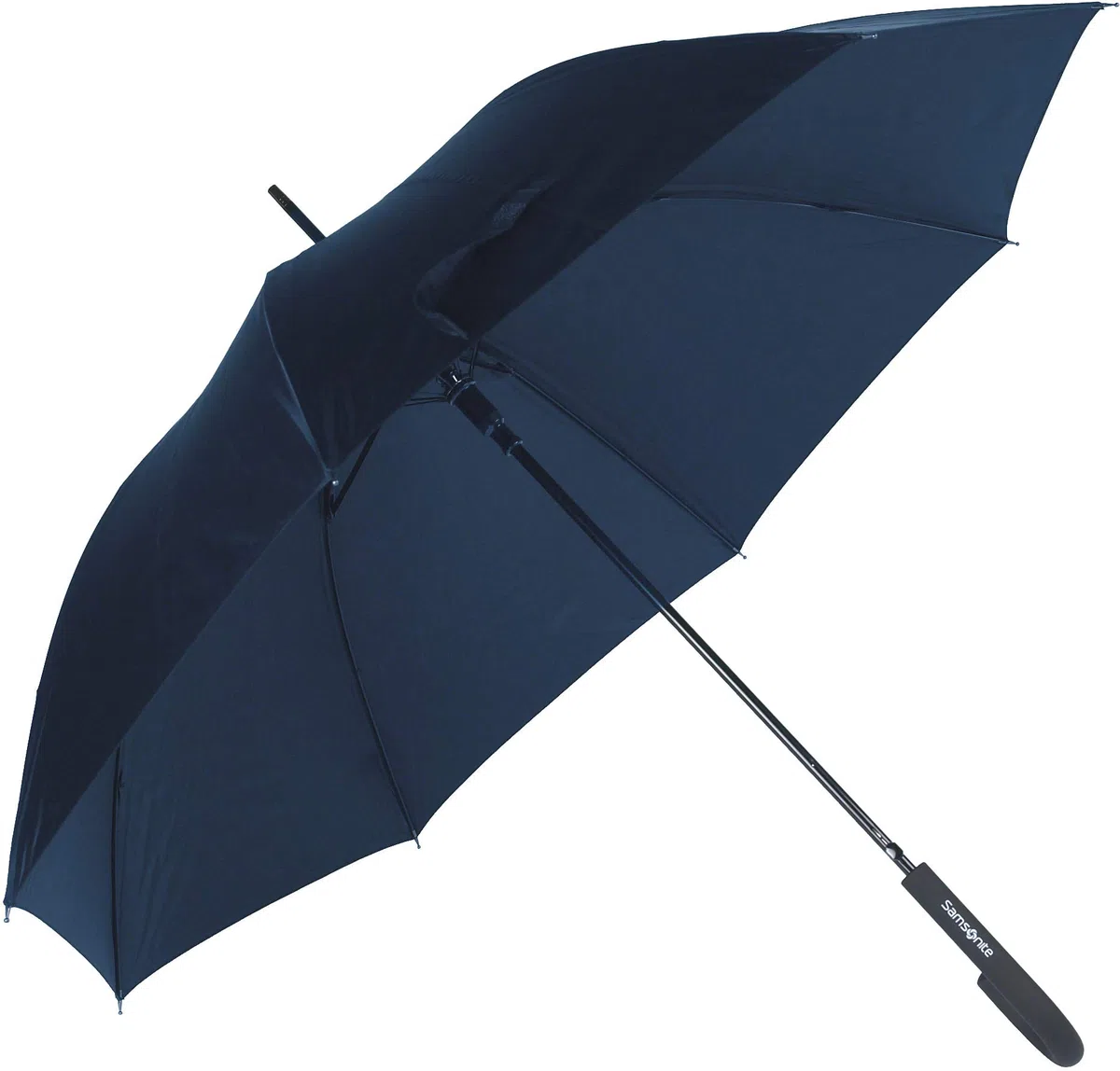 Samsonite Rain Pro - Auto Open Ombrello Classico, 87 cm, Blu (Blue)