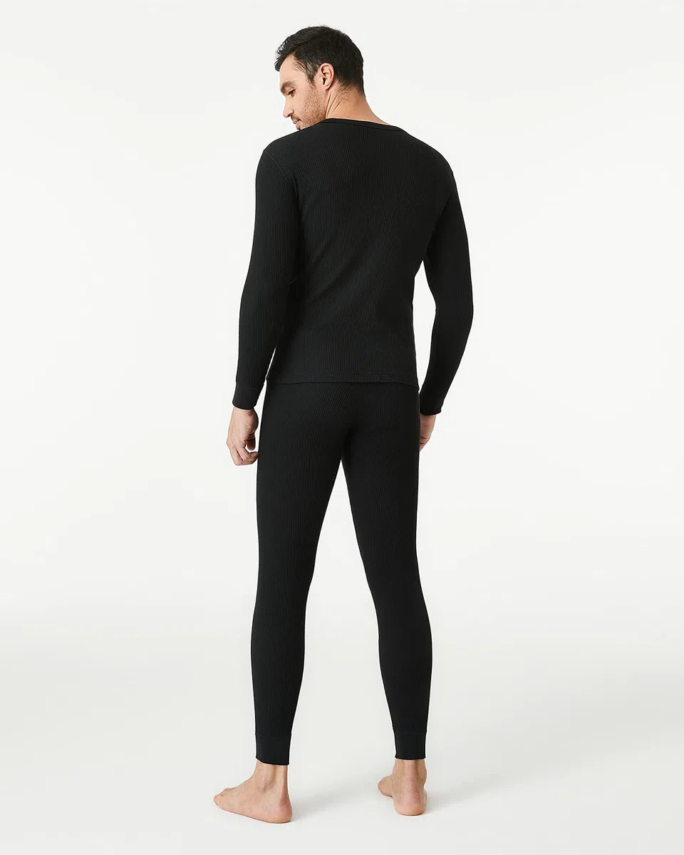 LAPASA Biancheria Intima Termica a Maglia Waffle da Uomo – Set con Maglia Termica e Pantaloni o Maglia Singola (Warm/Extra Warm) M60