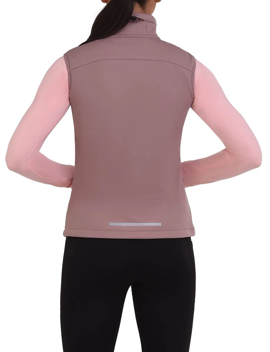 TCA Gilet da Ciclismo da Donna Leggerissimo e Antivento, con Tasche con Zip