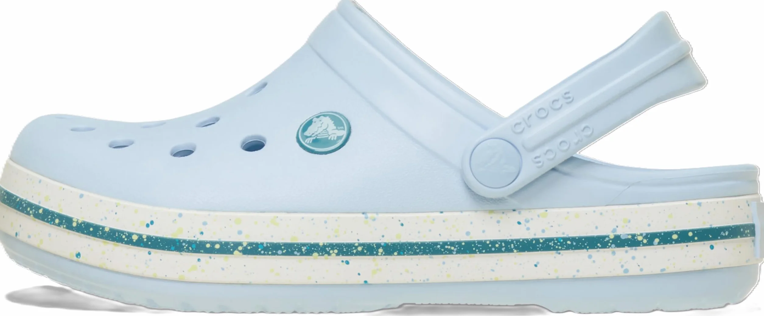 Crocs Crocband Speckled Band Clog T, Zoccoli Unisex - Bambini e Ragazzi