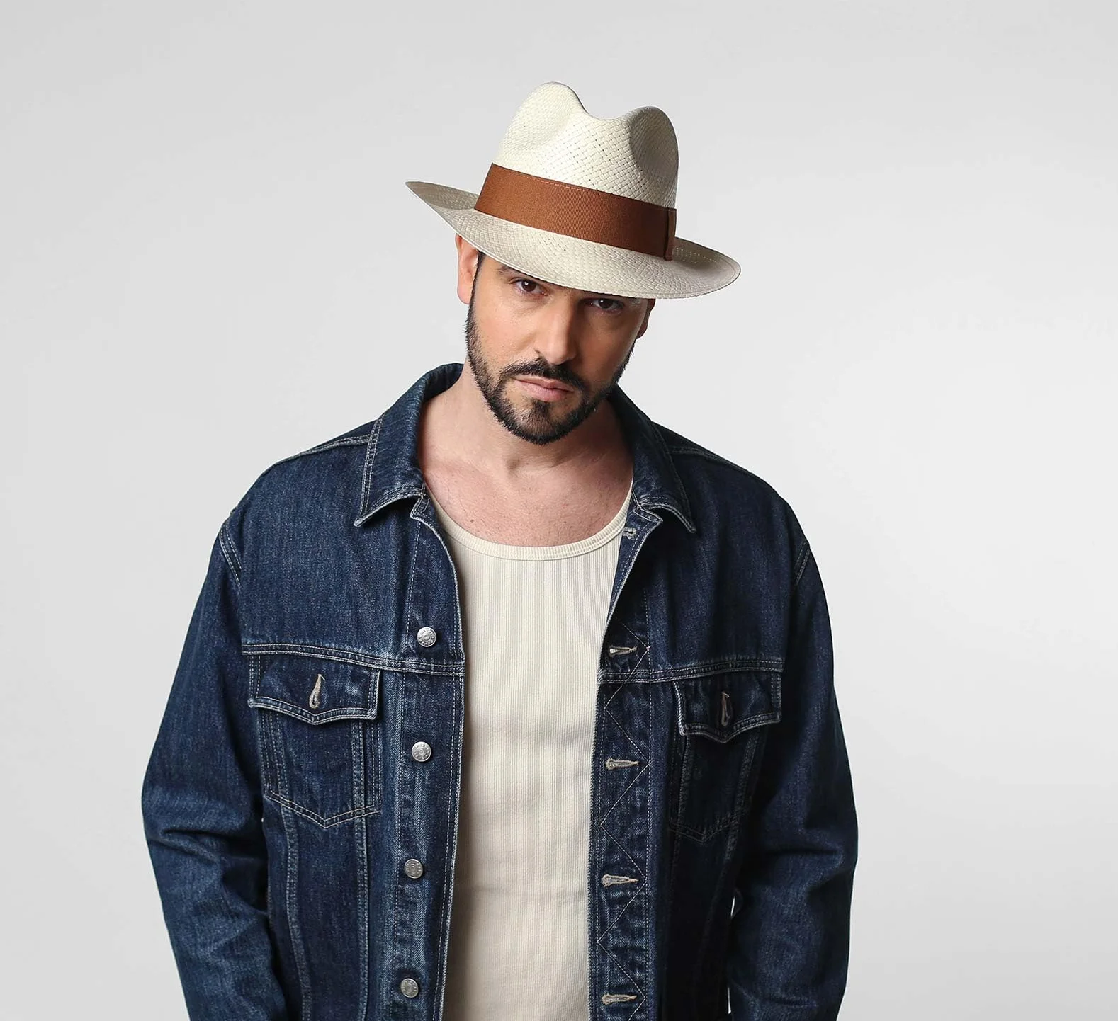 Cappello Panama Classic Wide Straw