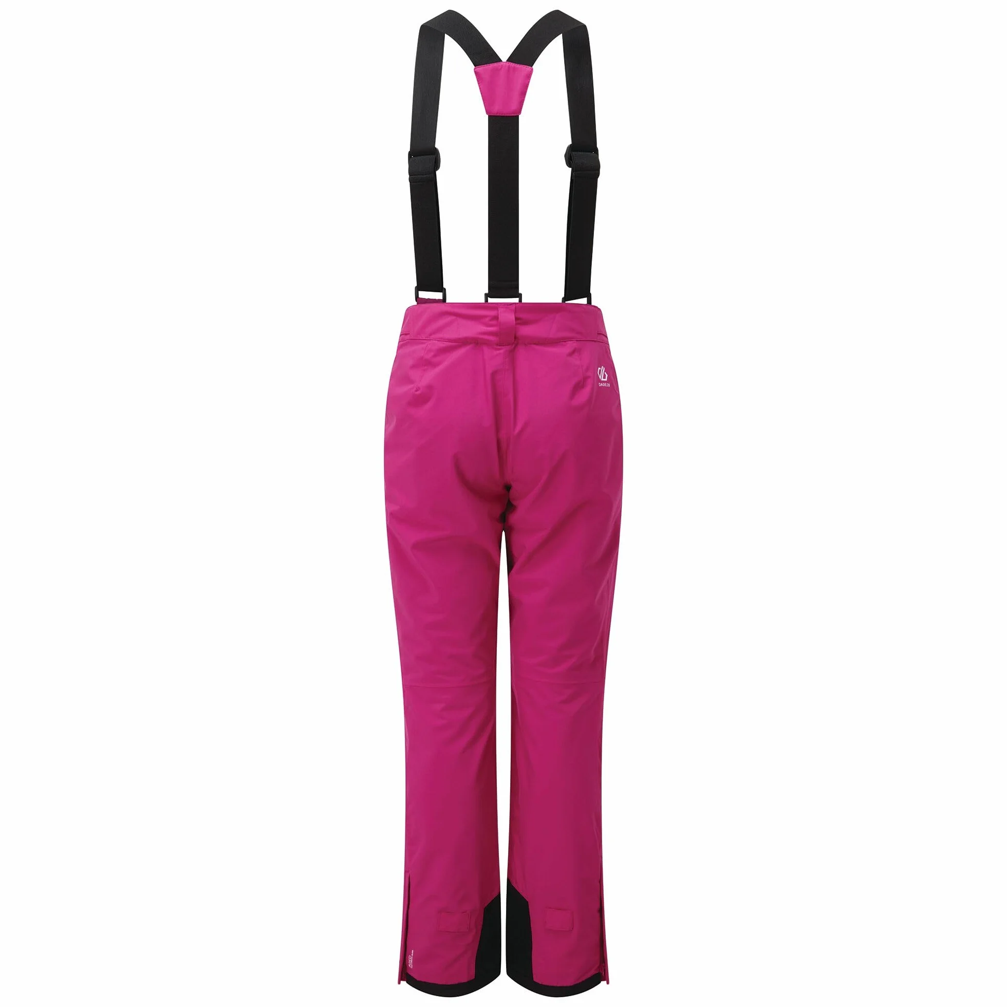 Dare 2B Salopette De Ski Imperméable Effused II, Pants Donna, Nero, FR : 2XL (Taille Fabricant : 18)