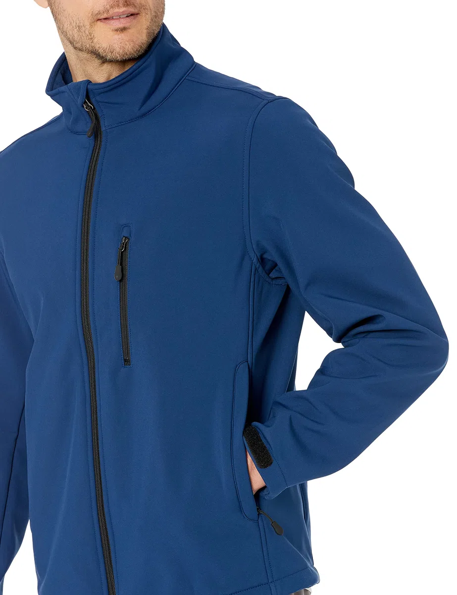 Amazon Essentials Uomo Giacca in Softshell Impermeabile