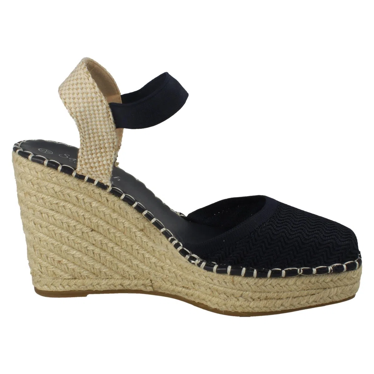 Savannah F2305 - Espadrillas da donna con zeppa alta, sandali estivi