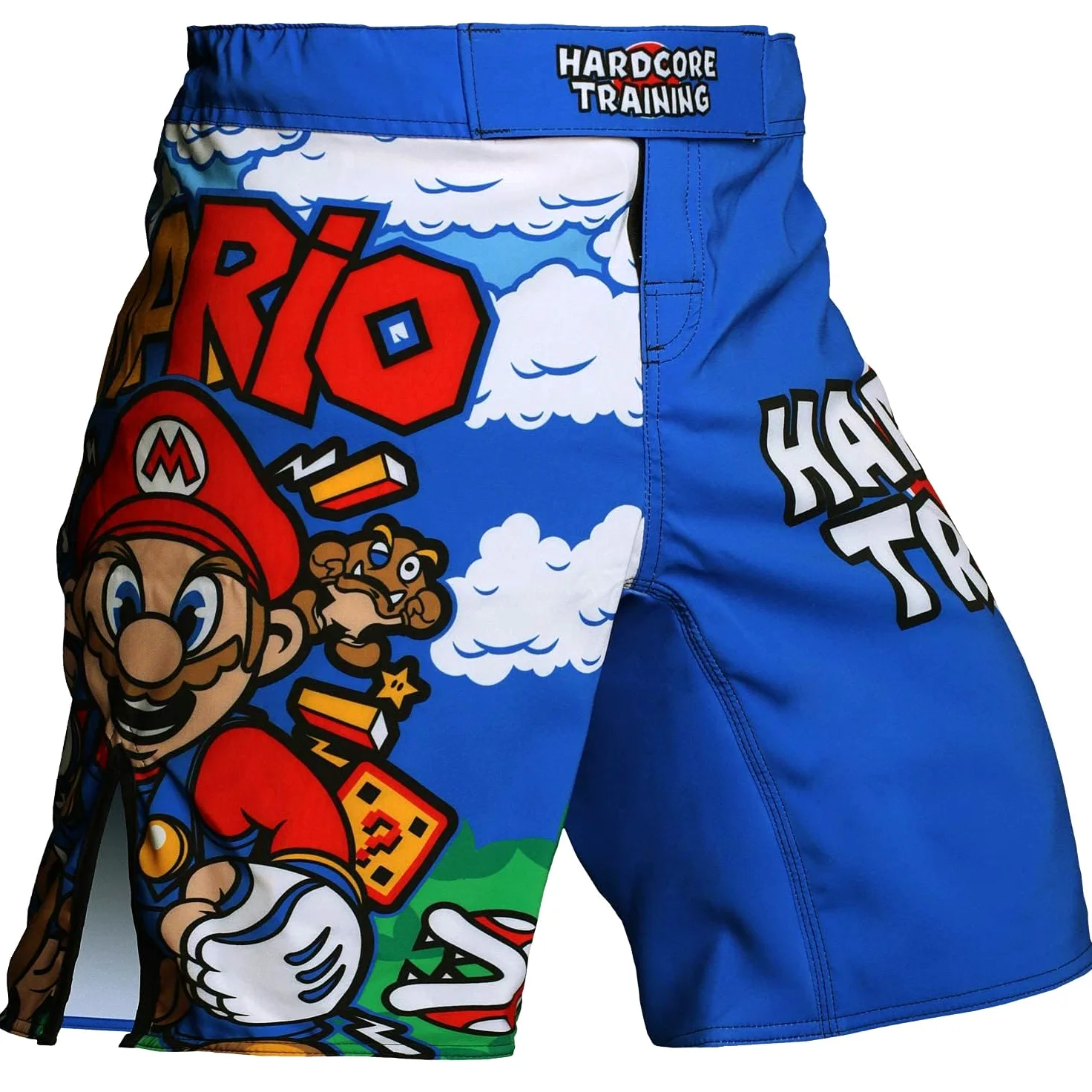Hardcore Training Pantaloncini da Combattimento Uomo MMA Shorts per Arti Marziali, BJJ Boxe Muay Thai Grappling