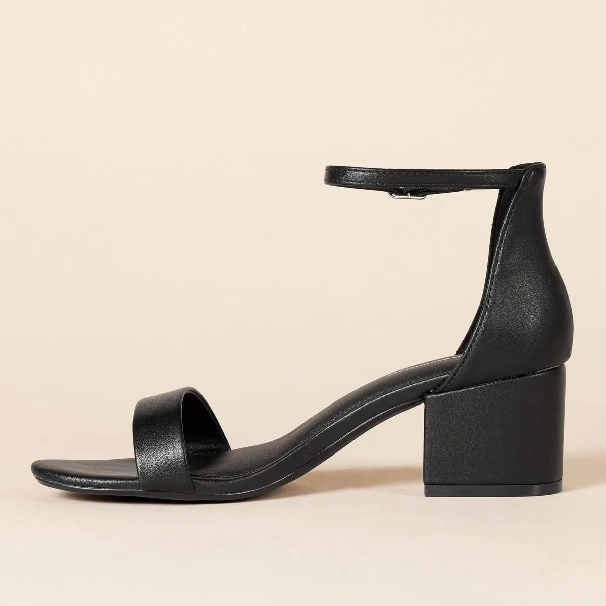 Amazon Essentials Sandali con Tacco e Due Cinturini Donna