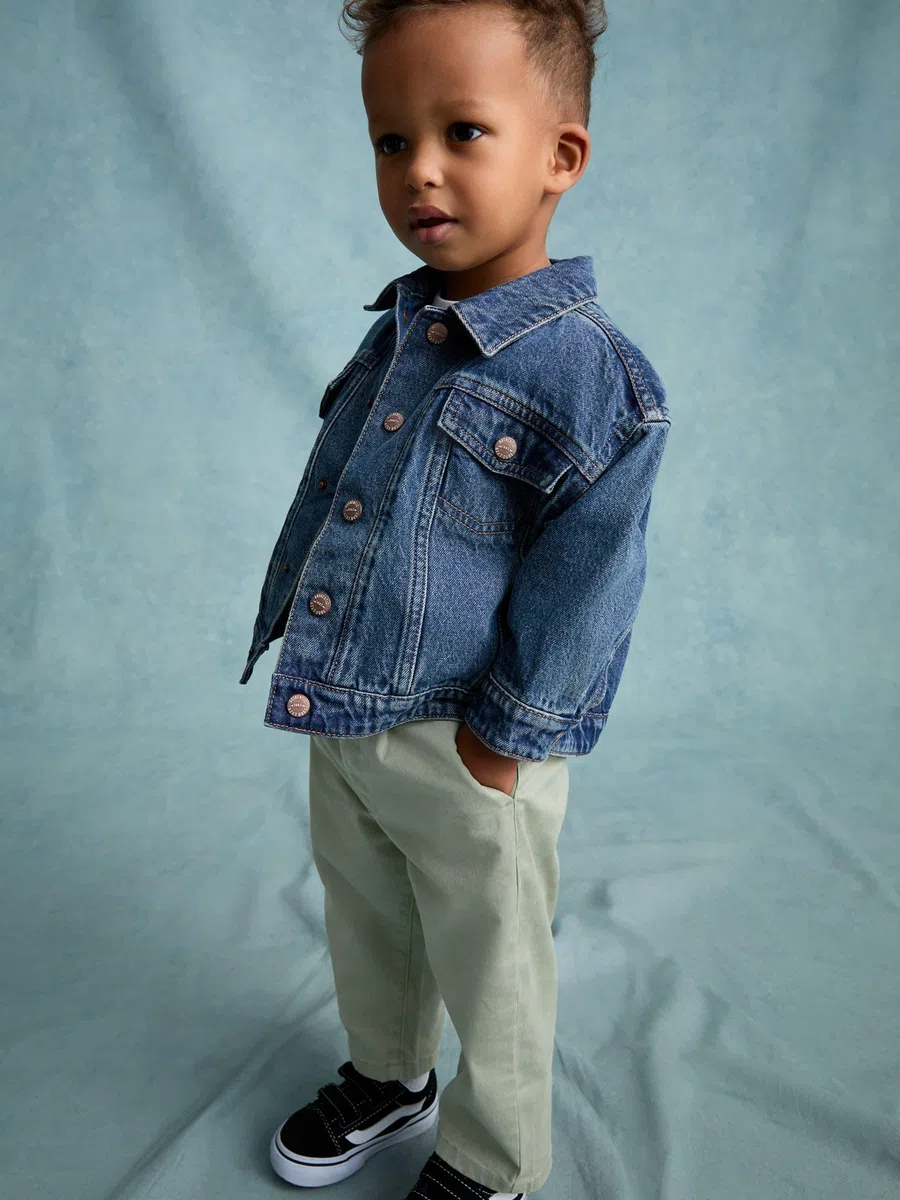 NEXT Ragazzo Giacca stile denim 100% cotone