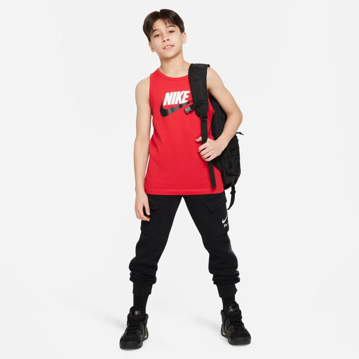 Nike K NSW Tank Essntl Hbr Top Unisex - Bambini e Ragazzi