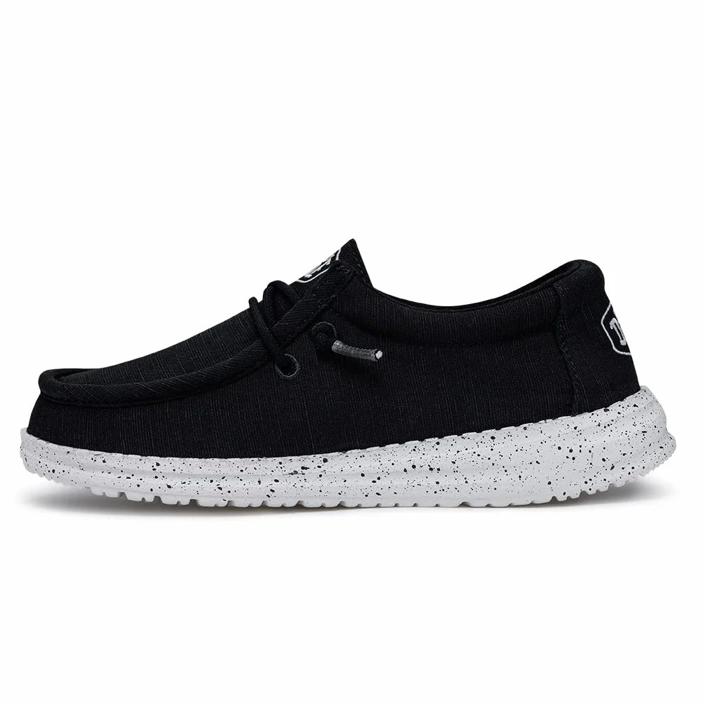 Hey Dude Wally Youth Slub Canvas, Moccasin Bambini e Ragazzi
