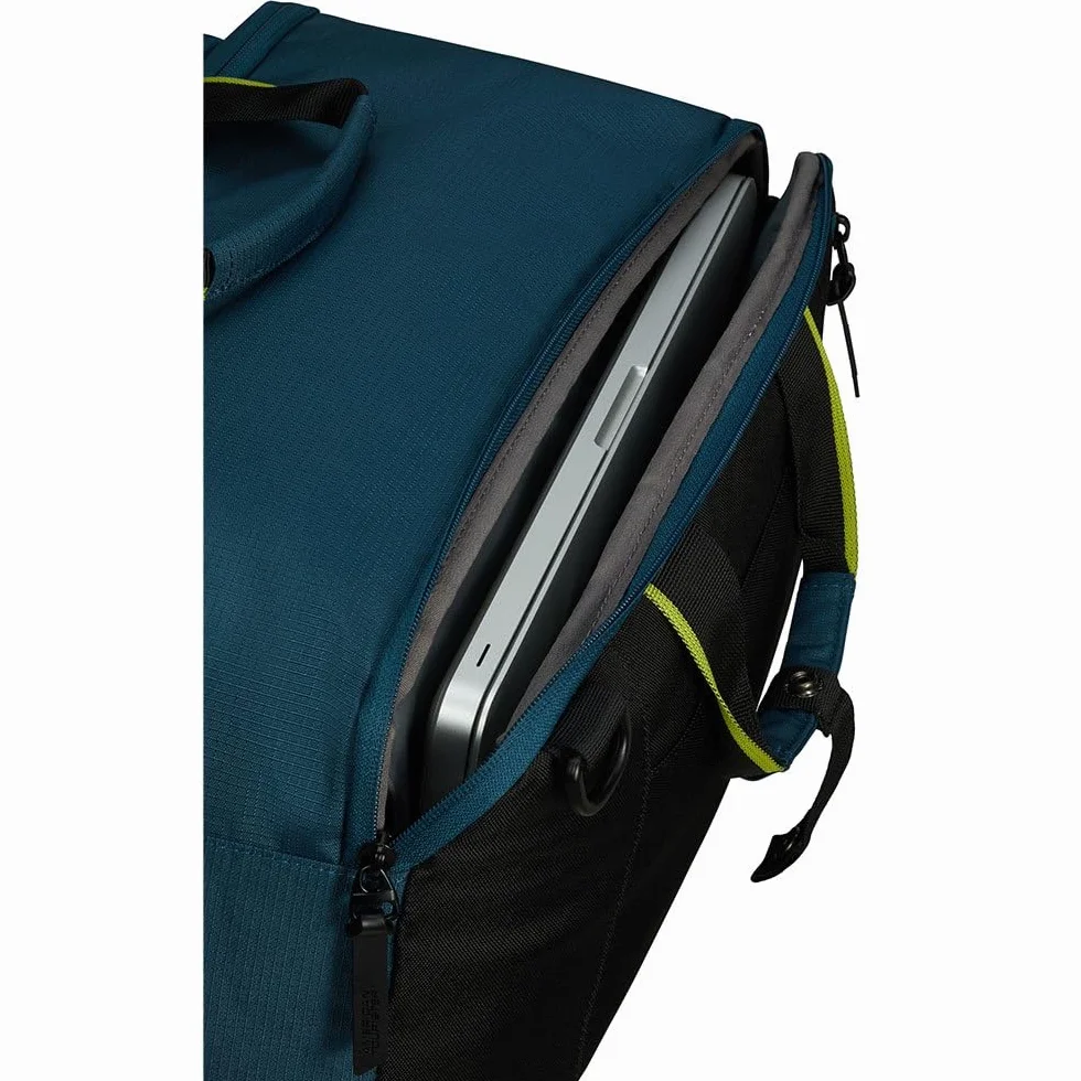 American Tourister Take2Cabin - Borsa da viaggio 3 vie Ryanair, 40 cm, 25 L, Blu (Harbor Blue)