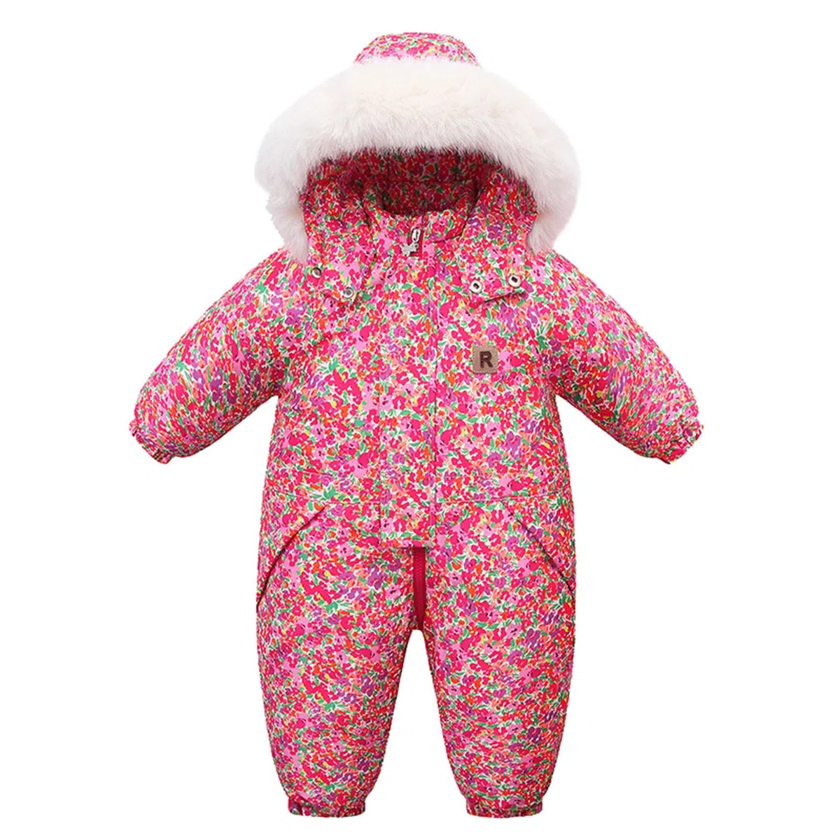 Generisch Bambino Ragazzi Ragazze Inverno Addensare Con Cappotto Giacca Da Neve Bambino Antivento Caldo Tuta Outwear Neve Indossare