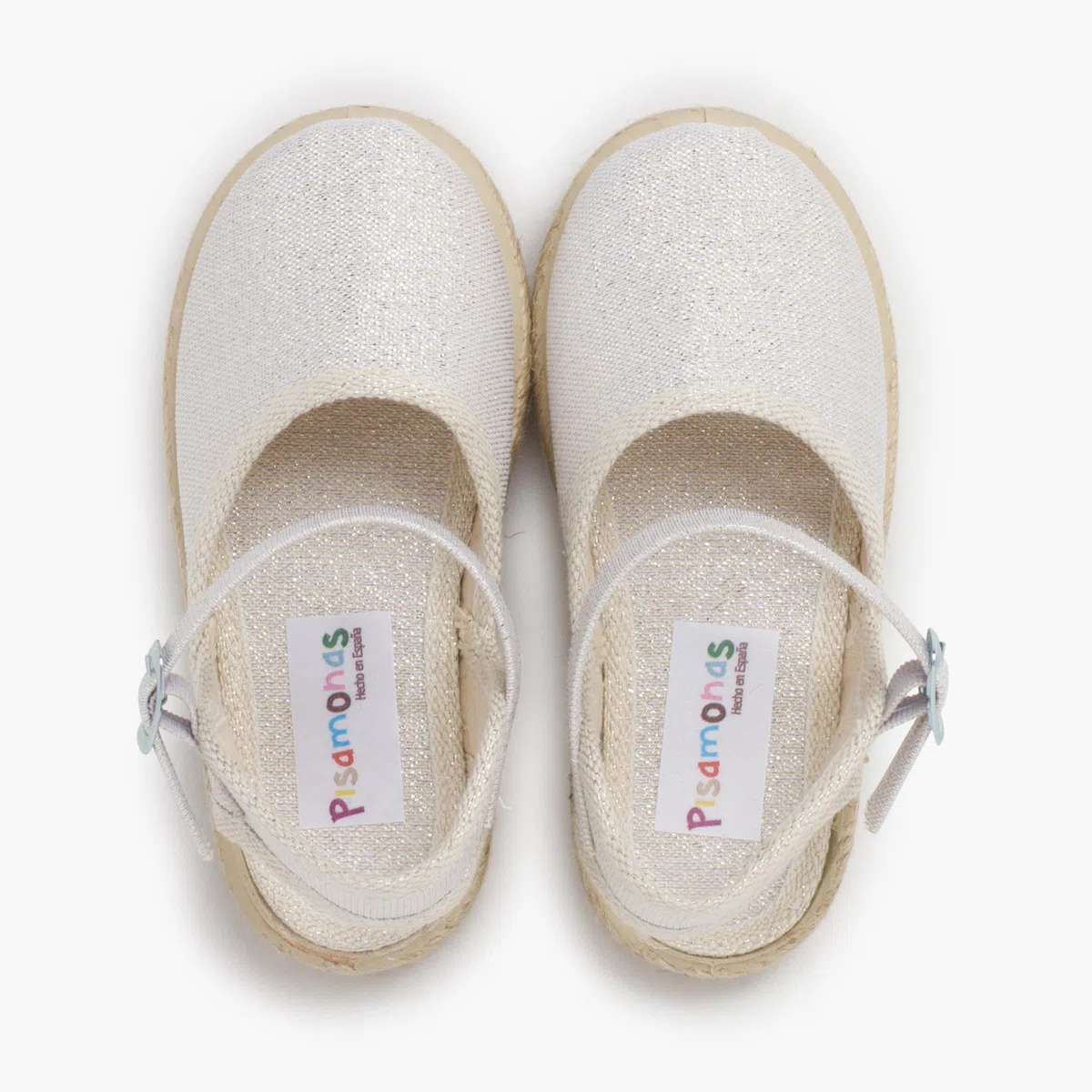 Pisamonas Espadrillas Brillanti con Fibbia