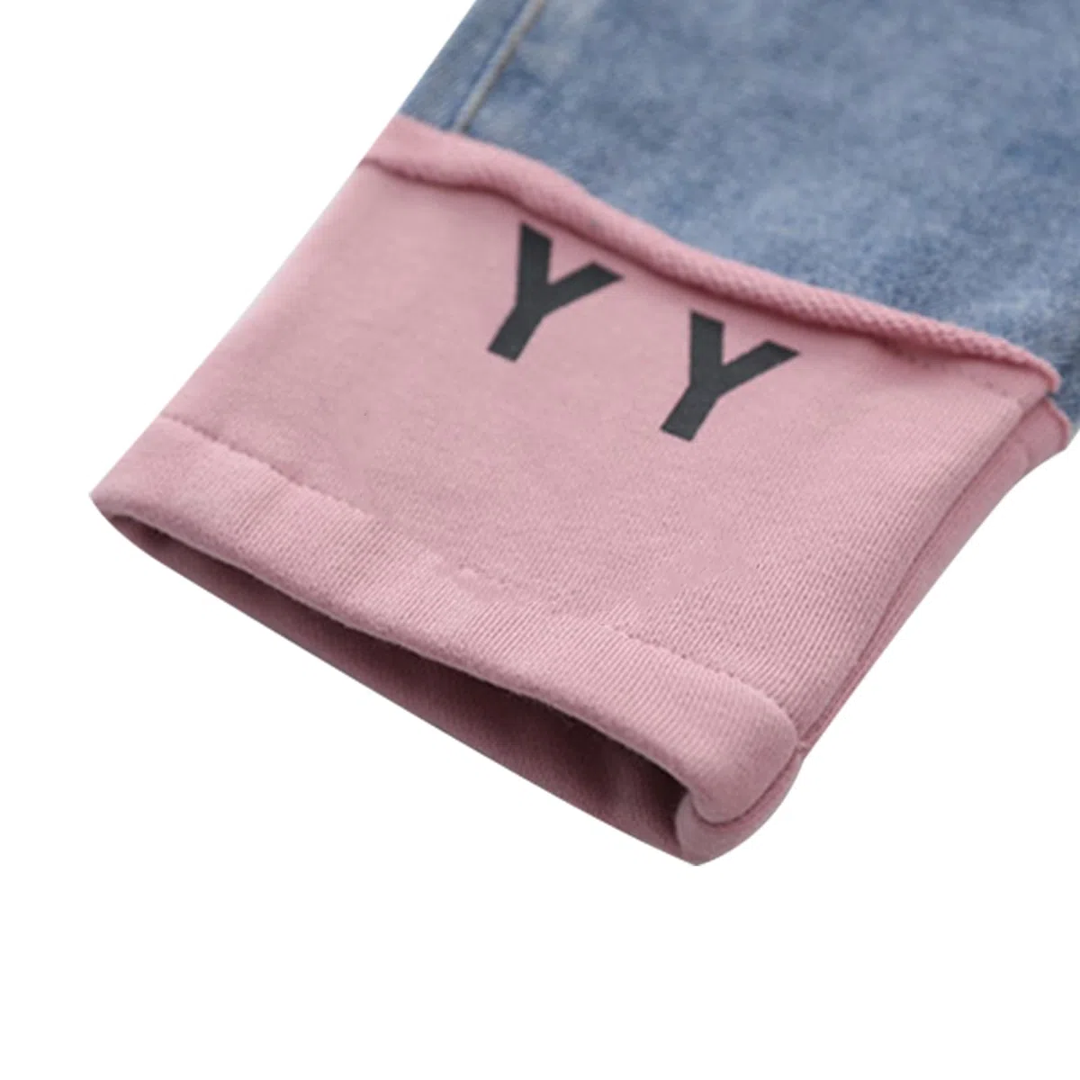 amropi 2 PCS Set Completo Ragazze Felpa + Denim Pantaloni Jogging Tuta Sportiva per 3-12 Anni