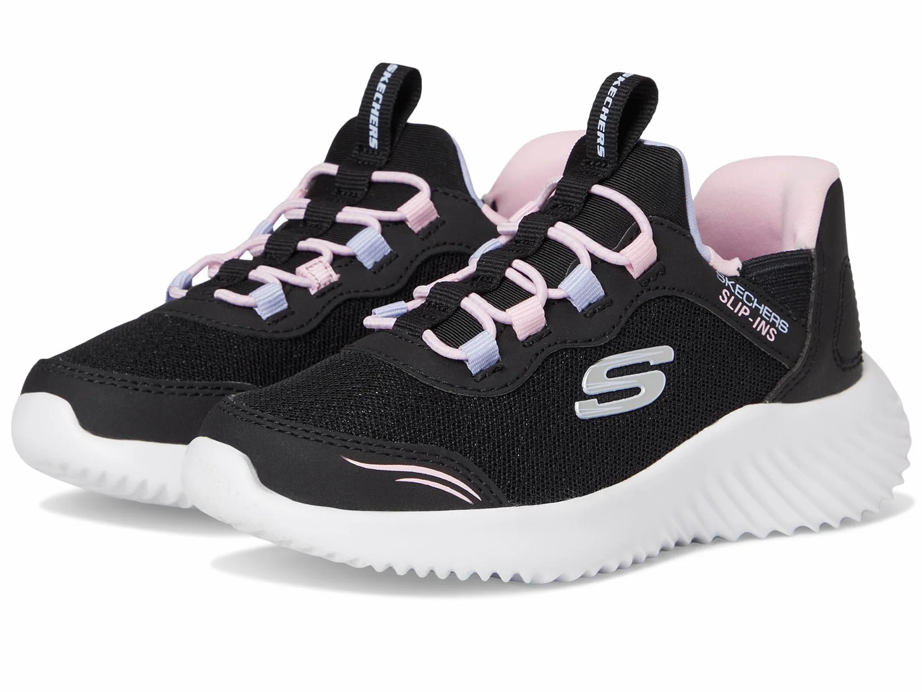 Skechers Bambine e Ragazze Bounder Simple Cute Slip-in ALLENATRICE