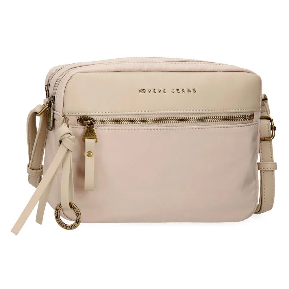 Pepe Jeans Morgan, borse da donna e accessori da viaggio, in similpelle beige, nera e verde, di Joumma Bags