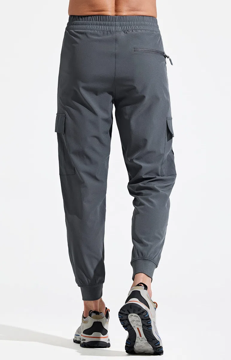 Libin Pantaloni da Jogging da Trekking Uomo Leggeri ad Asciugatura Rapida Pantaloni da Cargo Allenamento Atletico Viaggio Golf Casual All'aperto Pantaloni