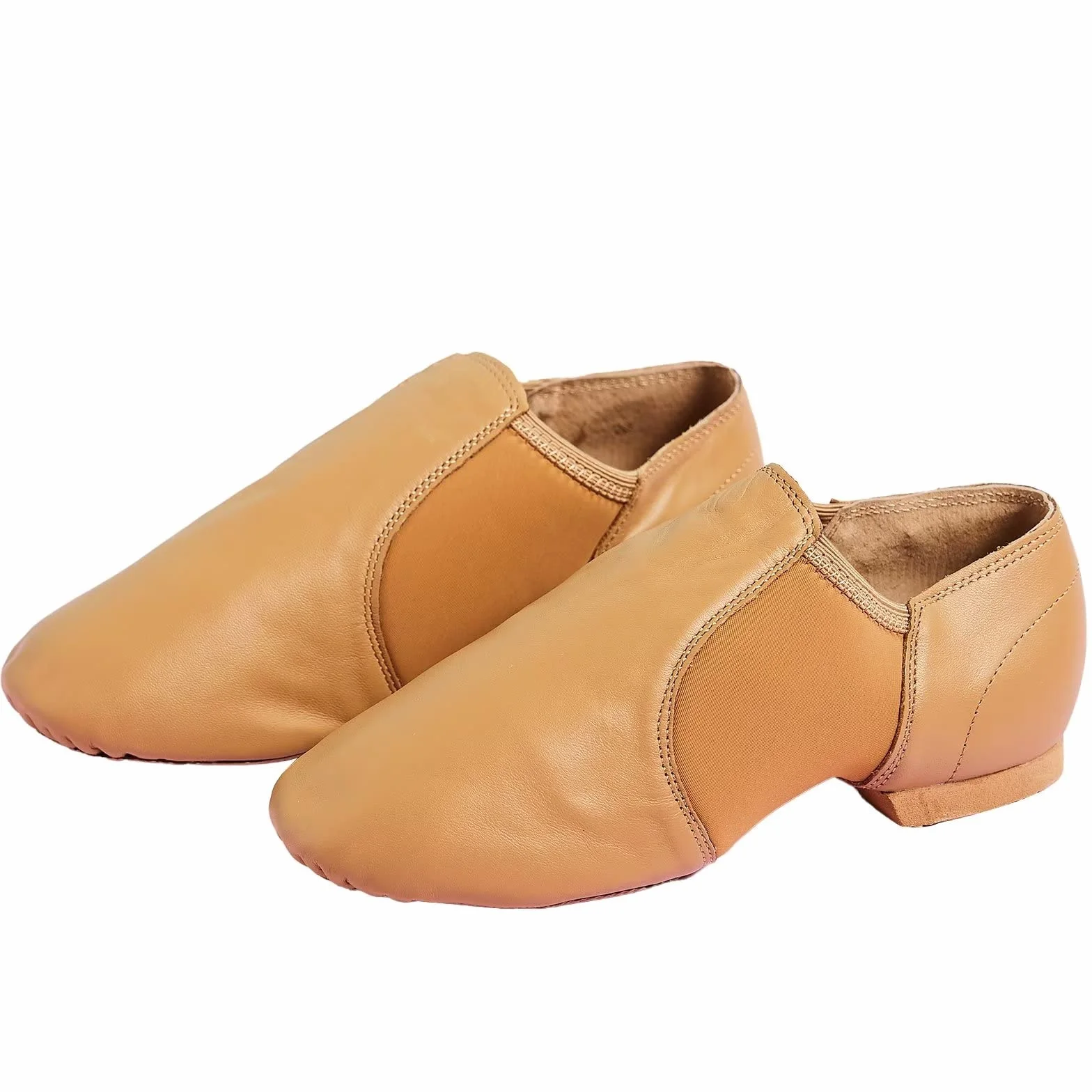 Scarpe Jazz,Vera Pelle Scarpe Danza Jazz per Uomo Donna