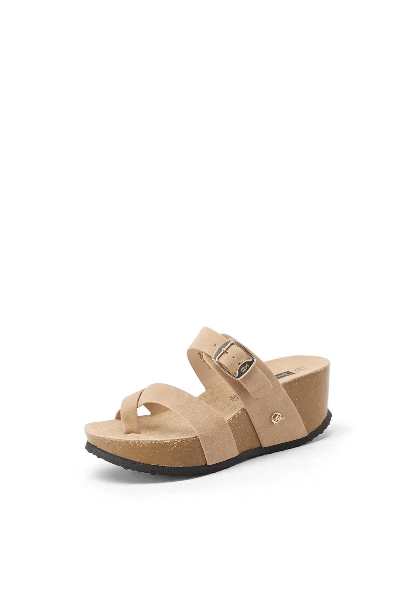 QUEEN HELENA Infradito con Zeppa Platform Casual Donna X32-212