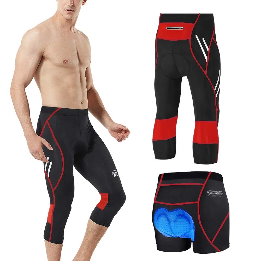 MEETWEE Pantaloni Traspiranti da Ciclismo all'aperto Pantaloni da Mountain Bike da Uomo ad Asciugatura Rapida Pantaloni MTB M-3XL