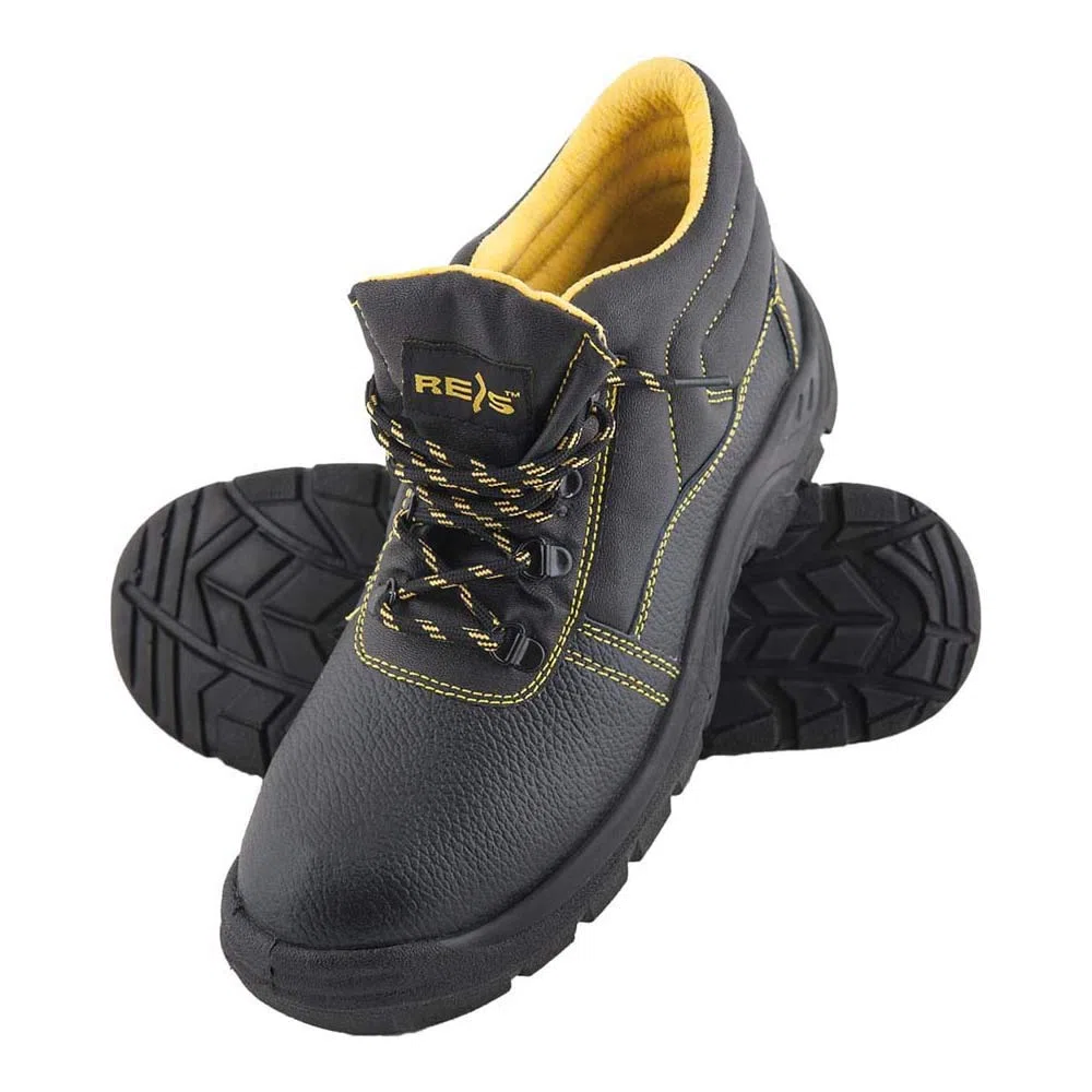 Reis BRYES-T-S1_48 Yes - Scarpe Antinfortunistiche, Numero 48, Colore: Nero/Giallo