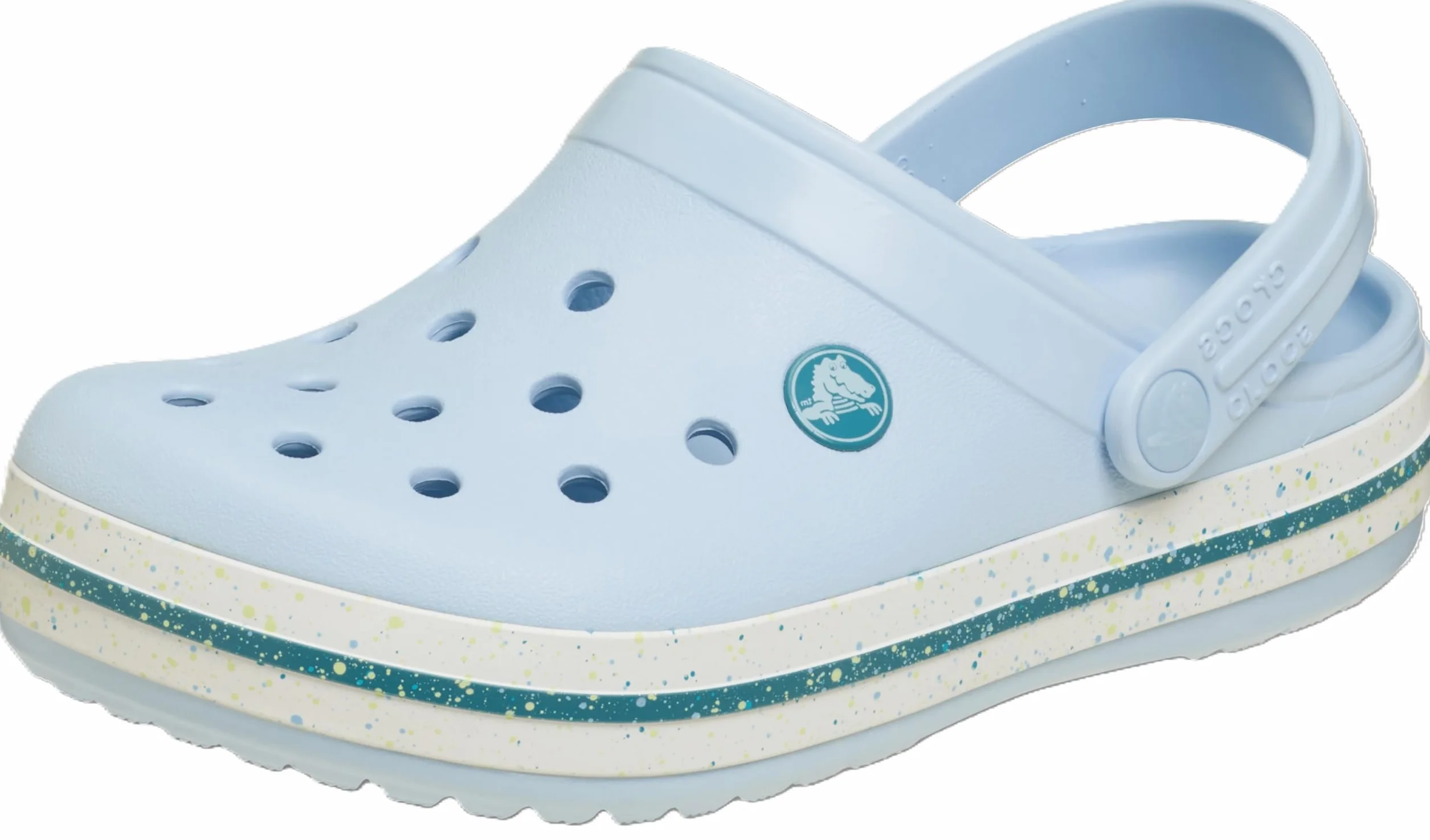 Crocs Crocband Speckled Band Clog T, Zoccoli Unisex - Bambini e Ragazzi