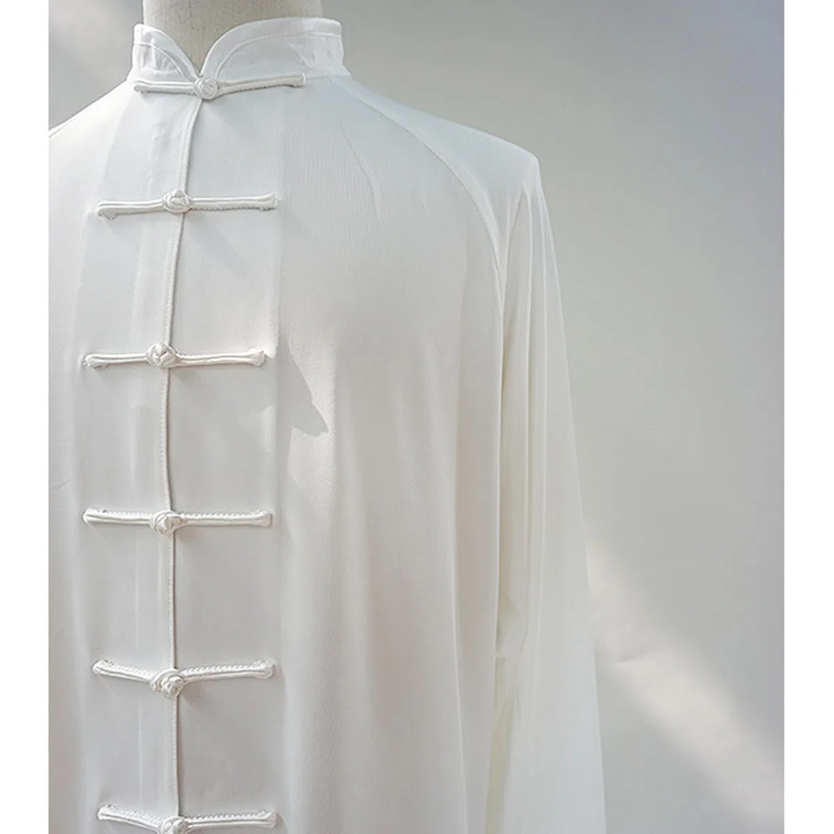 Set di Tai Chi Uomini Donna,Uniforme Kung Fu Unisex,Stile Cinese Unisex Set Maniche Lunghe,Leggero E Confortevole,Adatto per Arti Marziali E Meditazione