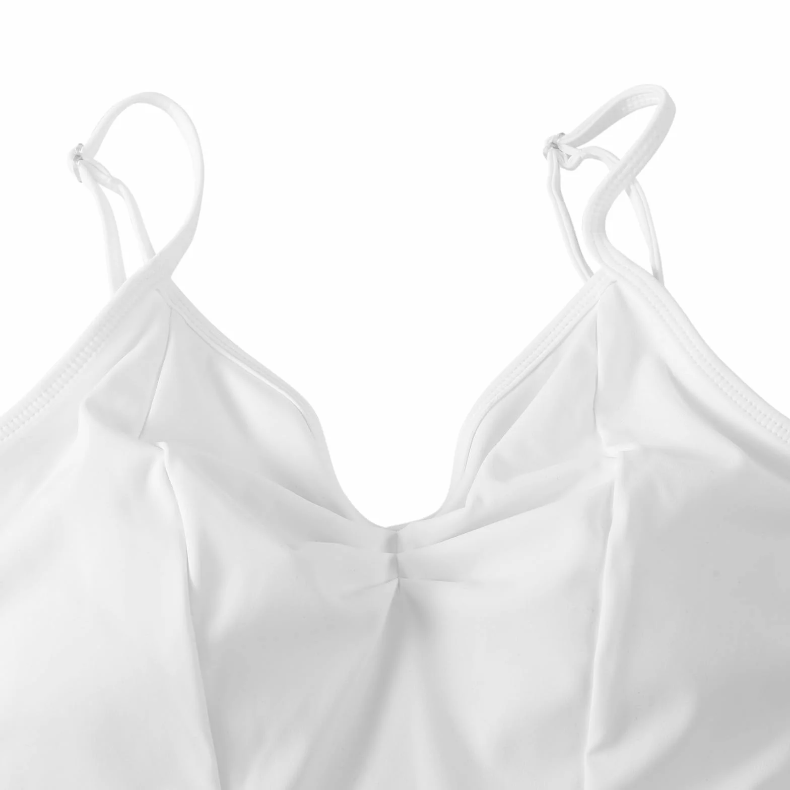 HROYL Body da Danza per Donna Classica Scollo a V Body da Balletto Body Ginnastica Leotards con Spalline Regolabili, C11