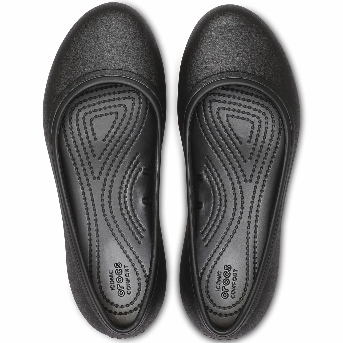 Crocs At Work Flat W, Sandali a Punta Chiusa Donna