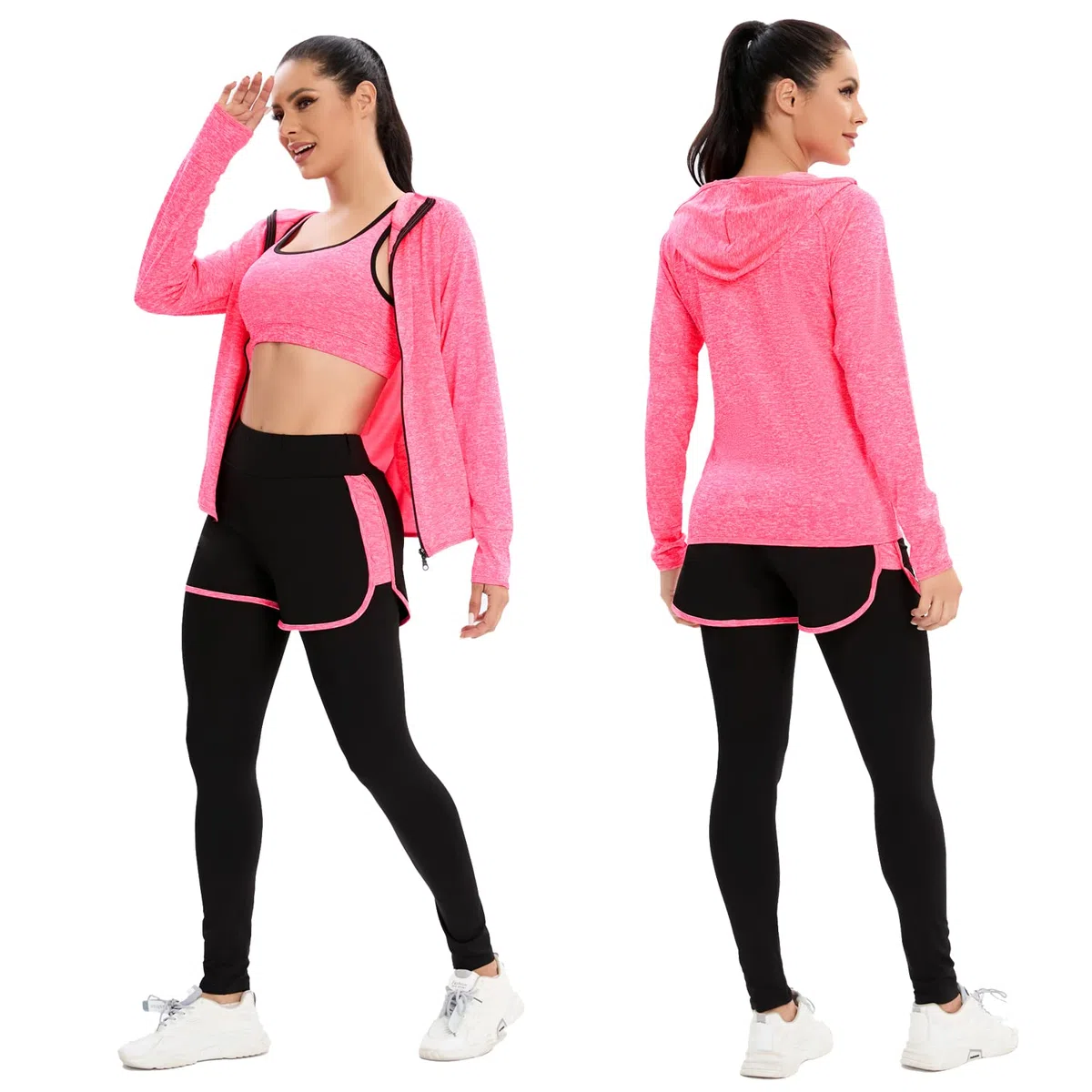 ZETIY Us 1069 tute atletiche Donna
