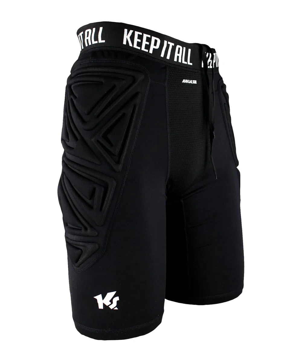 KEEPERsport Undershort PowerPadded Kids - Pantaloni da portiere da calcio