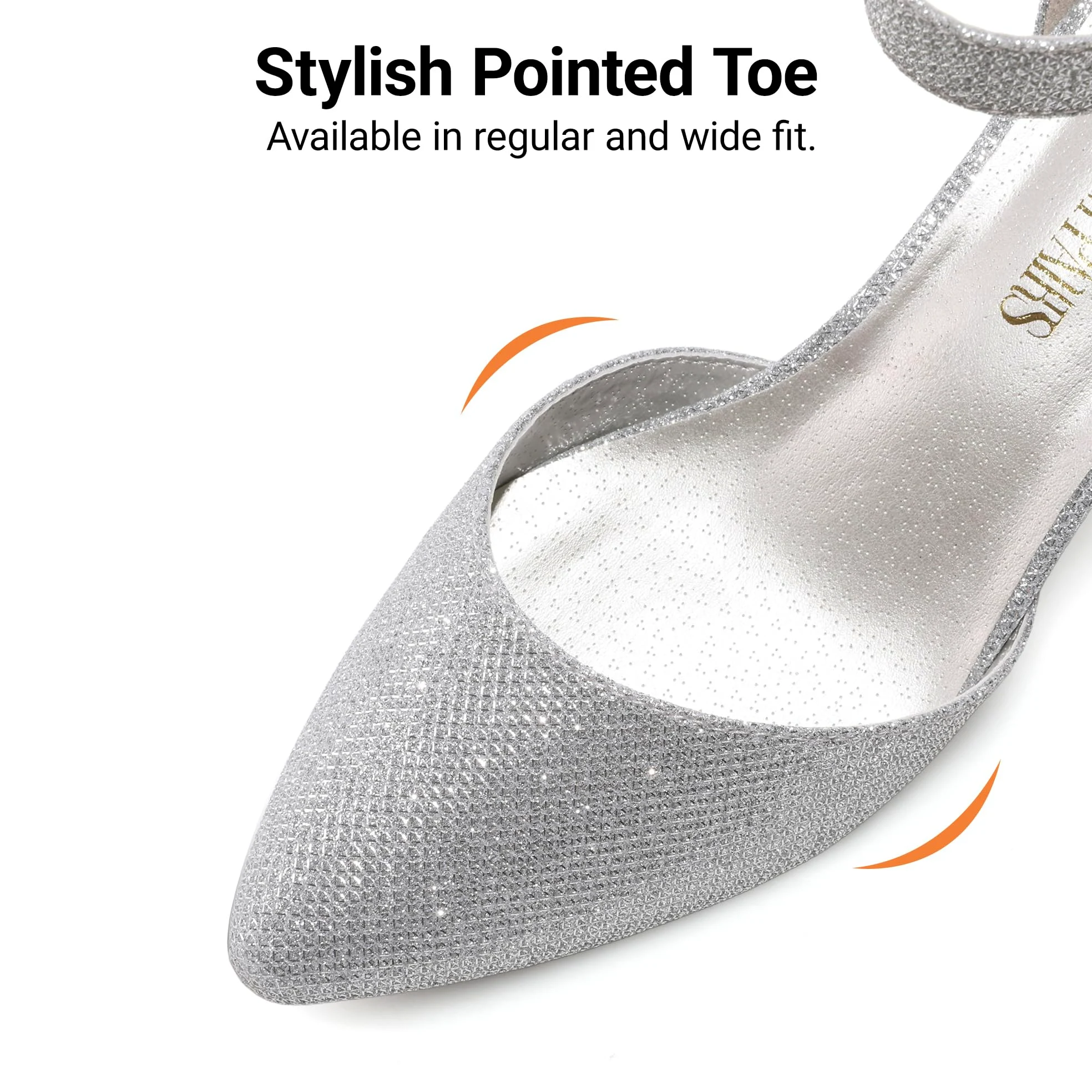 DREAM PAIRS Scarpe Tacco Pump per Donna Comode Eleganti Scarpe Décolleté con Tacco Grosso e Punta